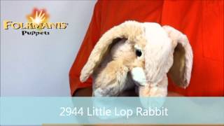 2944 Folkmanis LITTLE LOPEARED RABBIT [upl. by Dinse]