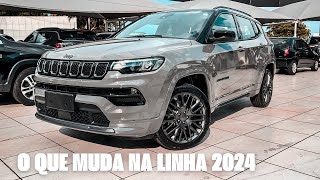 FUI CONHECER O JEEP COMPASS SERIE S 2024 [upl. by Nahamas653]