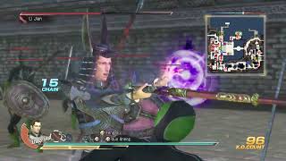 Dynasty Warriors 8 XL  Pacification of Bashu  Zhuge Dan Free Mode [upl. by Ainnat]