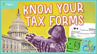 Know Your Tax Forms W2 amp W4  Kids Shows [upl. by Jaynell]