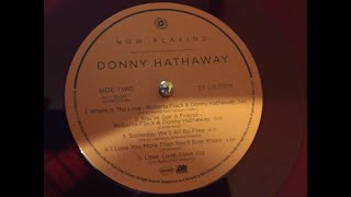 Donny Hathaway – Where Is The Love Red Vinyl [upl. by Otter614]