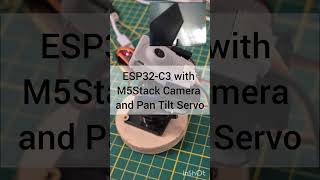 ESP32C3 with M5Stack Camera and Pan Tilt Servo [upl. by Aztiram]