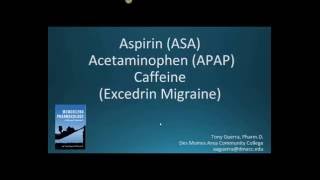 How to pronounce Excedrin Migraine Memorizing Pharmacology Flashcard [upl. by Franz739]