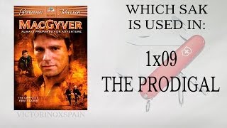 MacGyver  Qué navaja usa en El hijo Pródigo   Which sak is used in 009 [upl. by Mizuki381]