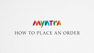 Learn how to place orders on Myntra [upl. by Modnarb]