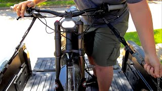 How To Load Up An Ebike  Truck Bed Tutorial [upl. by Annerb504]