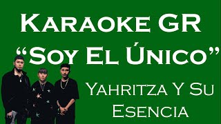 Karaoke  Soy El Único  Yahritza Y Su Esencia [upl. by Mingche]