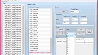 How to extract AgMerra data from 1980 to 2010 [upl. by Taka]