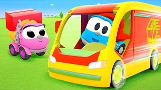 New season of Leo the Truck cartoon for kids All new episodes Leo builds a delivery truck for kids [upl. by Dihaz]