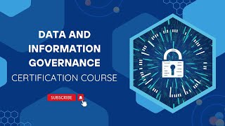 Data and Information Governance Certification Course [upl. by Airdnahc]