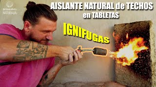 🔥❄️AISLANTE NATURAL ECOLÓGICO A prueba de FUEGO¡¡¡ Seguro Eficiente y Económico 100 Casero [upl. by Lirret587]