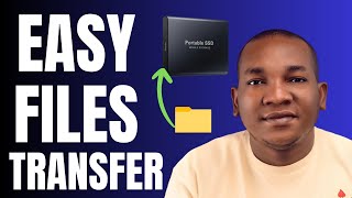 How to Transfer Files from Windows Laptop to External SSD Hard Drive Document Photo Video Excel [upl. by Noraj197]