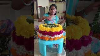 bathukamma sambaraluEnthati andhala maharanive songbathukamma celebration short video [upl. by Des309]