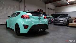 Hyundai Veloster Turbo  ARK DTS Exhaust System [upl. by Attelrac]