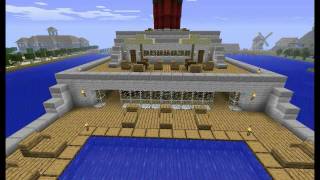 Minecraft  Paquebot  Cruise Ship [upl. by Aleina]