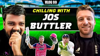 Jos Buttler talking about MS Dhoni Jasprit Bumrah amp Virat Kohli  VLOG 99 [upl. by Amikat]