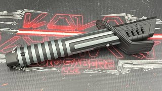 Jeffs Korbanth Dark Saber Lightsaber with Proffie [upl. by Troyes257]