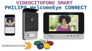 Welcome Eye Connect  Il videocitofono Smart secondo Philips [upl. by Doowrehs]