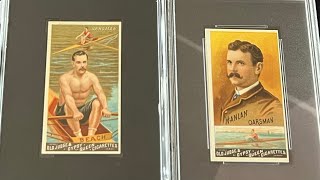 1888 N162 Goodwin Champions Cards  Part 8 Oarsman Beach Hanlan Rowing [upl. by Garret]