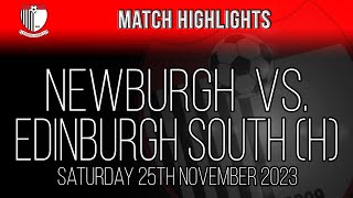 Newburgh vs Edinburgh South  251123 [upl. by Nerac831]