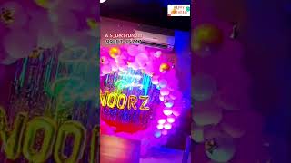 Birthday party of cute Girls Birthday Decoration Done by ASDecorDream Mohali 9988775747 [upl. by Franklin]