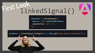 First Look at Angulars new linkedSignal [upl. by Anoiek593]