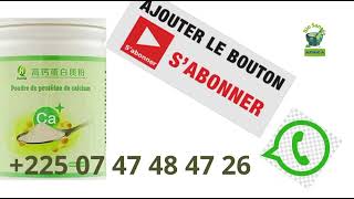 Protéine en poudre de calcium 200g [upl. by Eirrod]