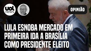 Lula em Brasília esnoba mercado em 1º discurso como presidente eleito veja as declarações [upl. by Anibor]