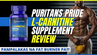 THE ONLY FAT BURNER YOU NEED  PURITANS PRIDE LCARNITINE REVIEW and BENEFITS [upl. by Suhsoj891]