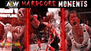 AEW Hardcore 🩸 Moments of 202223  Special 6K Subscribers [upl. by Eshman285]