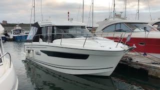 Jeanneau Merry Fisher 895  test and walk through [upl. by Vigen]