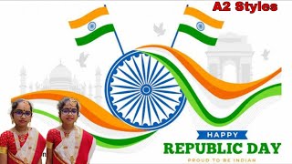 anduko pilupu patriotic song Republic Day special A2 Styles [upl. by Anneirb]