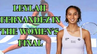 Leylah Fernandez Heads to Womens Singles Final  Tennis News [upl. by Edieh]