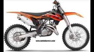 Evolution of KTM sx125 from 1977 to 2014 [upl. by Noseaj]