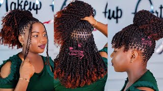 Jifunze kusuka Nywele Mpya kabisa MICRO SPRING  Trending Hairstyle [upl. by Dorine]