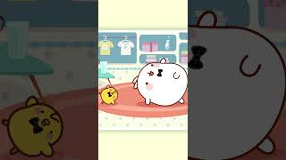 Molang And Piu Pius Dance shorts molang funnycartoon [upl. by Philbert]