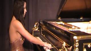 Krystle Maczka performing on the Bosendorfer Imperial Gold quotEmperorquot Concert Grand piano [upl. by Bokaj]