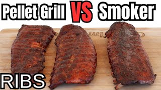 PERFECT RIBS  Pellet Grill VS Smoker Chef Tim Edition [upl. by Joappa221]