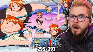 One Piece Ep 295297 REACTION  Nami vs Kalifa [upl. by Dublin979]