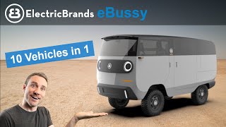 2021 Electric Brands eBussy  The Worlds Weirdest Vehicle [upl. by Enirol65]