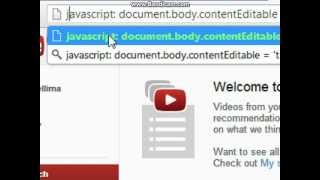 How to edit a Website and save a website using Javascript [upl. by Assenahs]