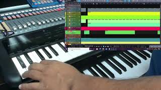 YAMAHA PSS A50 video demostrativo como MIDI [upl. by Aneert910]