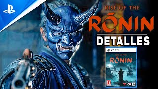 RISE OF THE RONIN Todo lo que Debes Saber 🕵️‍♂️ Gameplay Combate Armas Historia Ediciones [upl. by Armin]