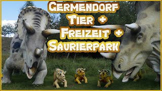 Germendorf Tier  Freizeit und Saurierpark Vlog  ein schöner Ausflug 3 [upl. by Alfy]