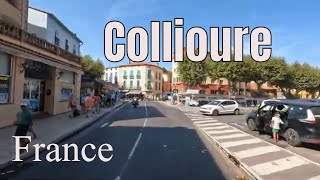 Collioure 4K  Driving French region [upl. by Carrillo673]