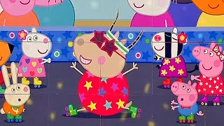 Roller Disco  Peppa Pig  Puzzle for kids and for fun  Puzzle Lovers [upl. by Mignonne646]