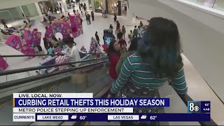 Las Vegas police launch holiday initiative to curb retail thefts [upl. by Notsua415]