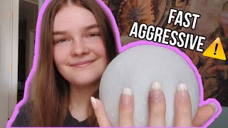 FAST AND AGGRESSIVE TAPPING SCRATCHING RANDOM ASMR [upl. by Yelnoc]