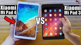 Xiaomi Mi Pad 4 vs Mi Pad 3 Whats The Difference [upl. by Origra]