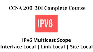 IPv6 Multicast Scope  Interface Local  Link Local  Site Local [upl. by Juni406]